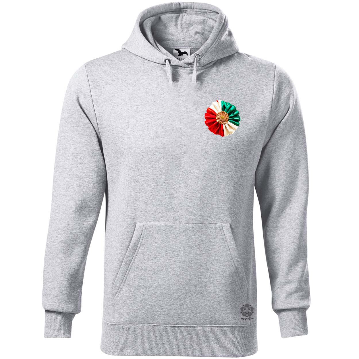 Magyar kokárda fantázia v7 zseb egyedi  pulóver 