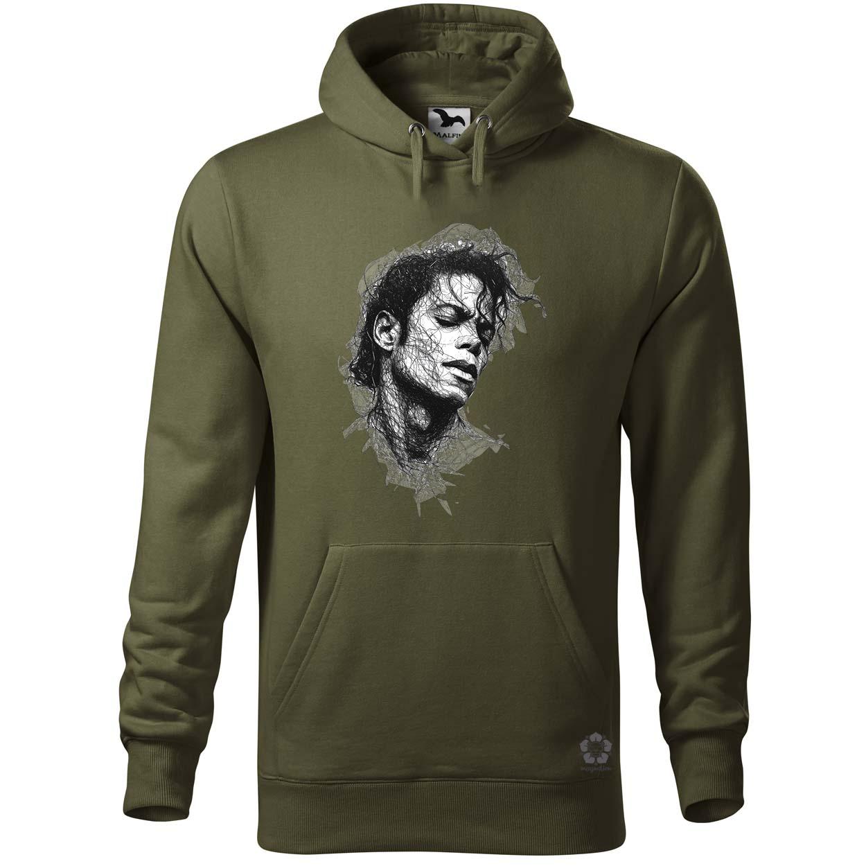 Michael Jackson rajz portré v1 egyedi  pulóver 