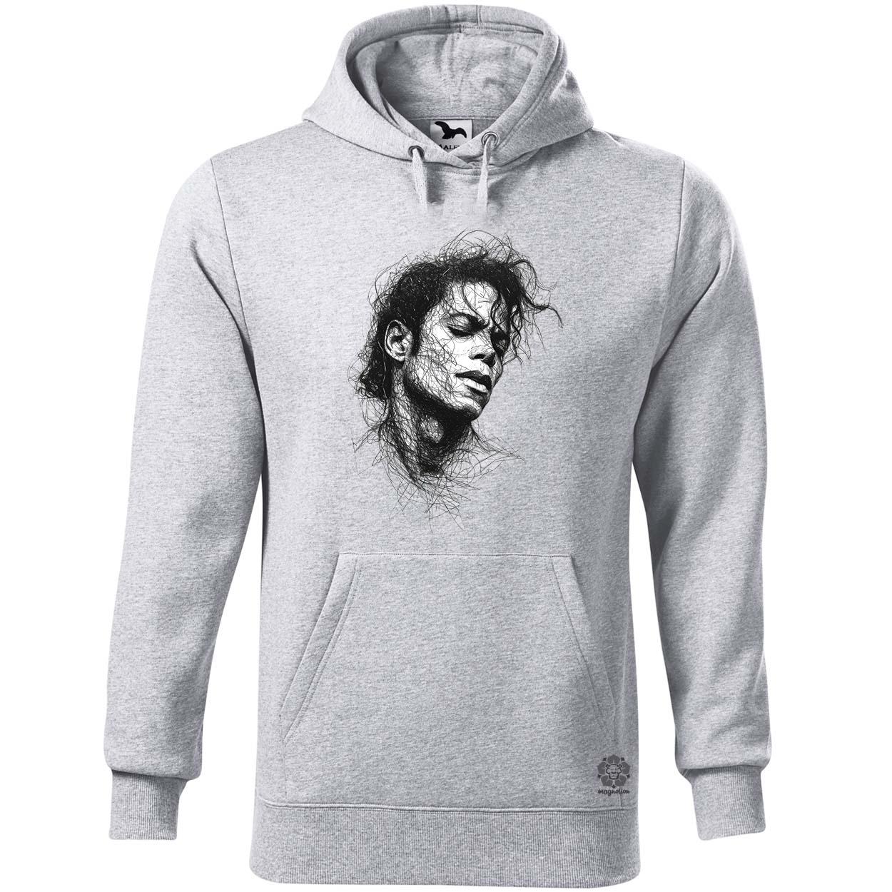Michael Jackson rajz portré v1 egyedi  pulóver 