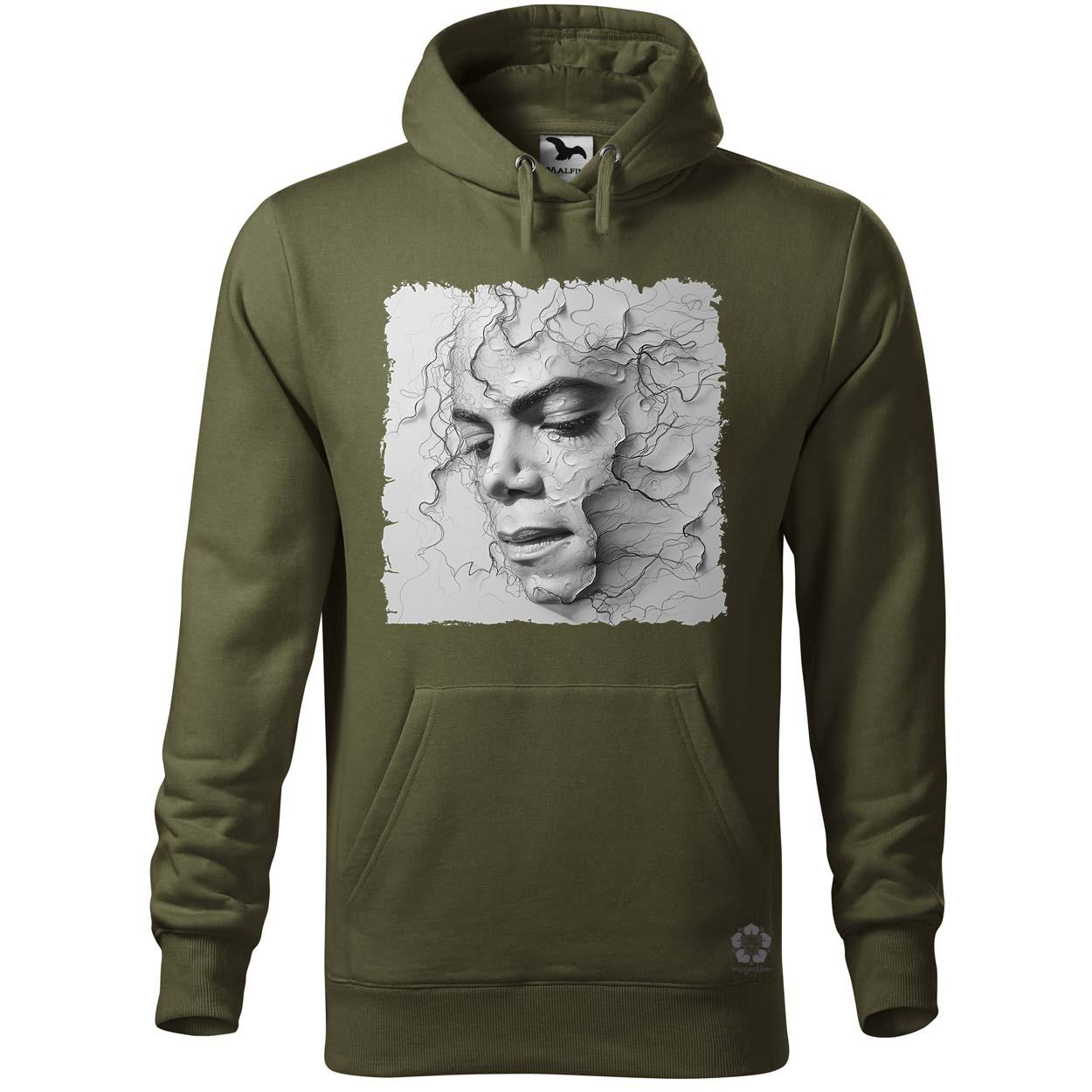 Michael Jackson rajz portré v2 egyedi  pulóver 