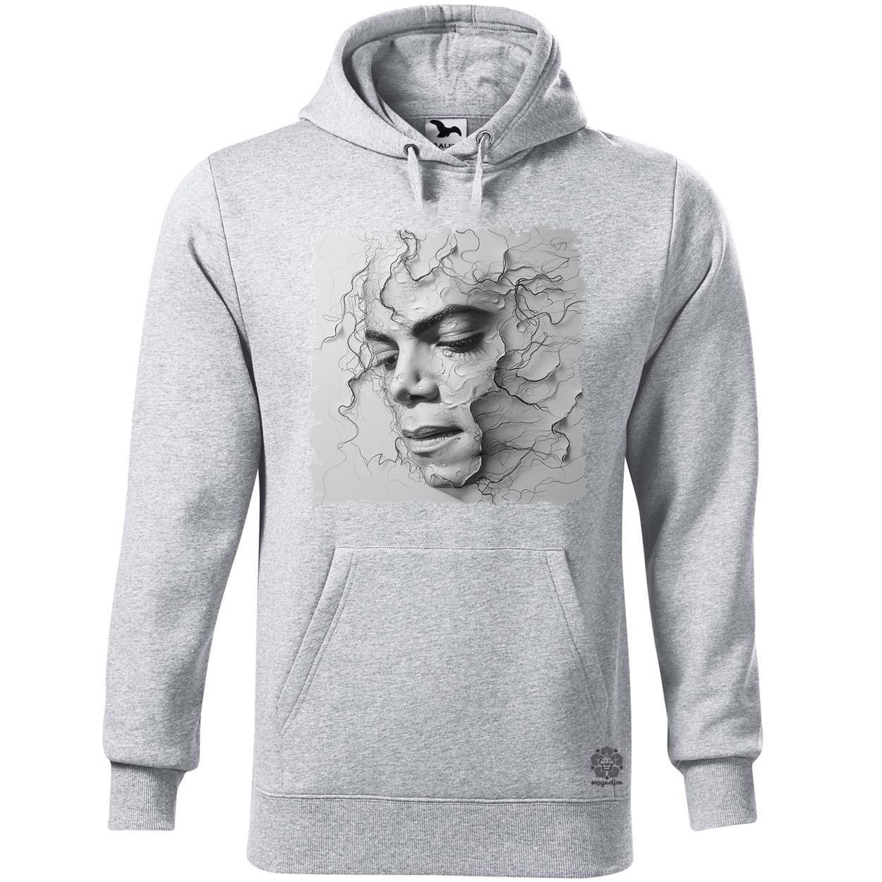 Michael Jackson rajz portré v2 egyedi  pulóver 