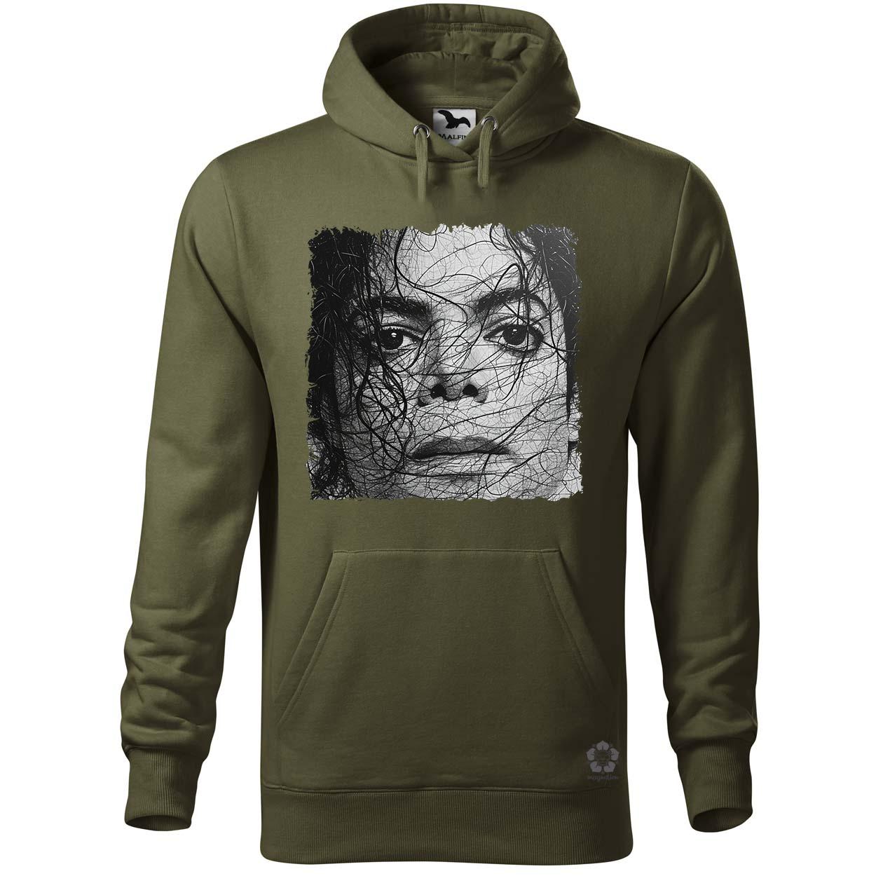 Michael Jackson rajz portré v4 egyedi  pulóver 