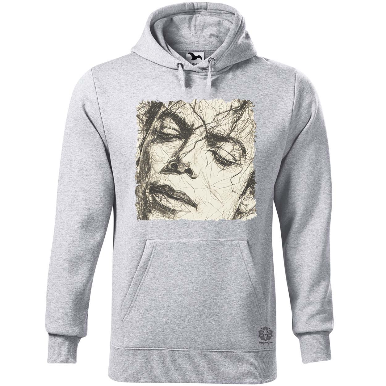 Michael Jackson rajz portré v5 egyedi  pulóver 
