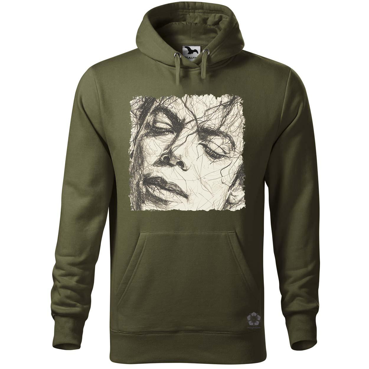 Michael Jackson rajz portré v5 egyedi  pulóver 