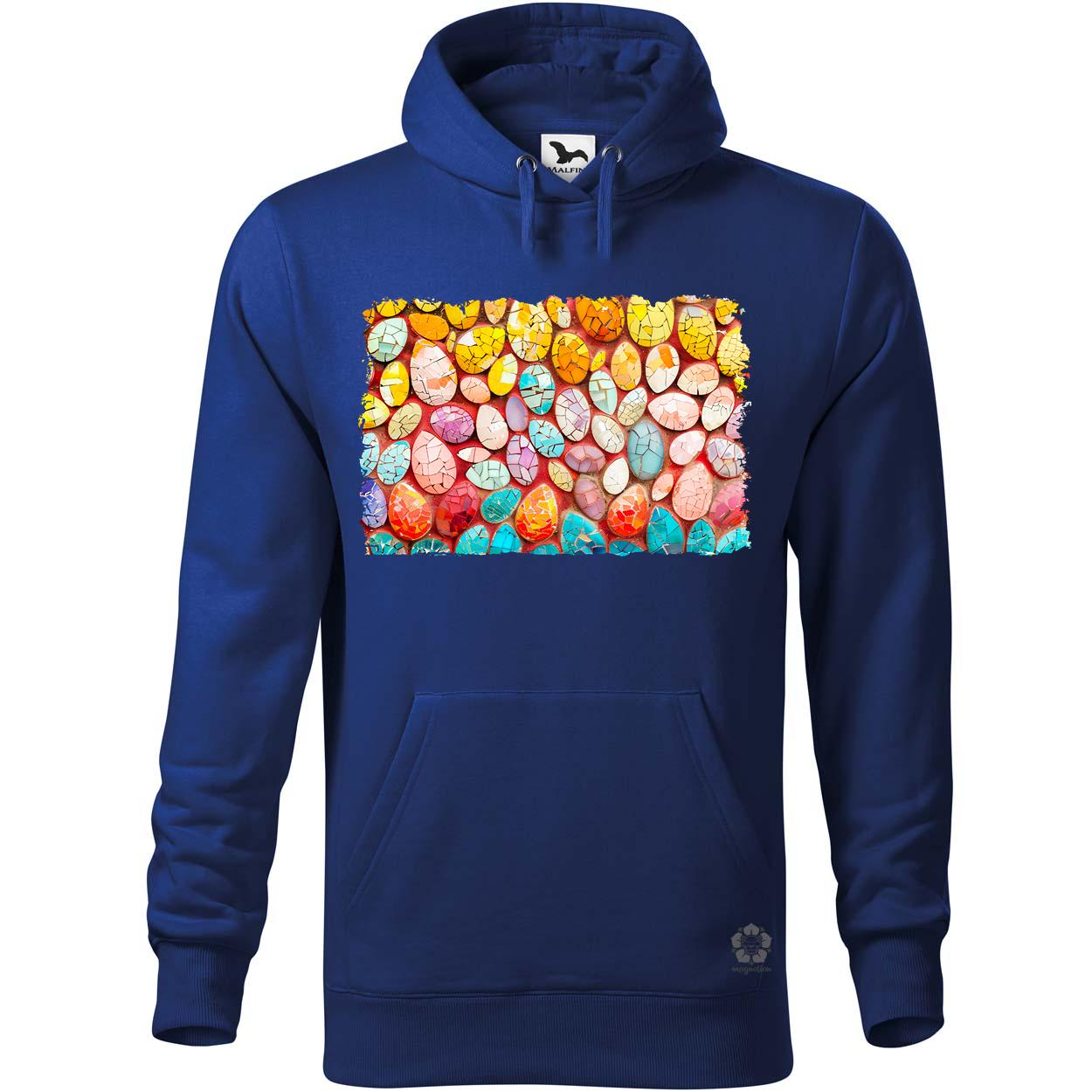 Mozaik húsvéti tojások v3 egyedi  pulóver 