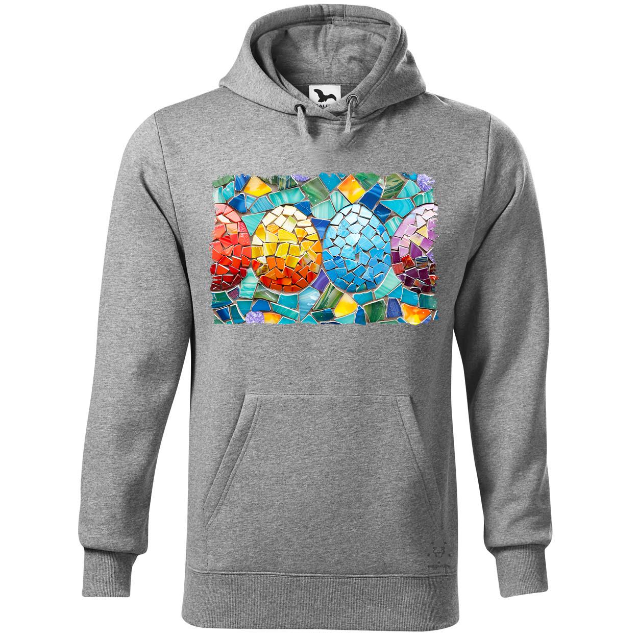 Mozaik húsvéti tojások v5 egyedi  pulóver 