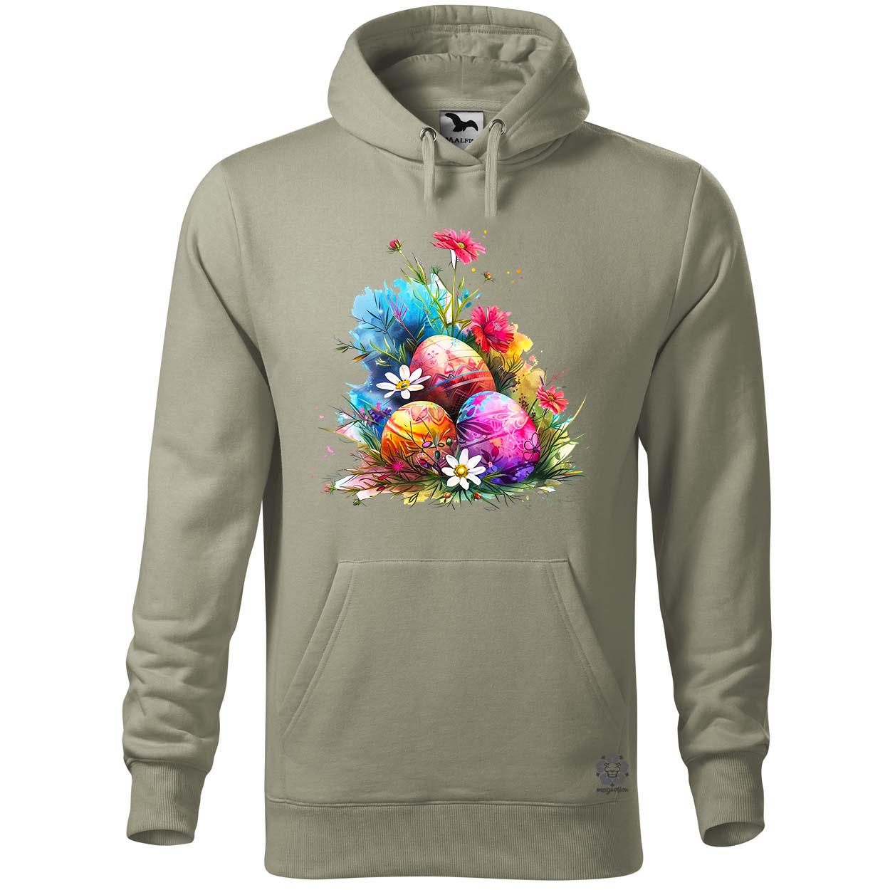 Vízfesték tojások v3 egyedi  pulóver 