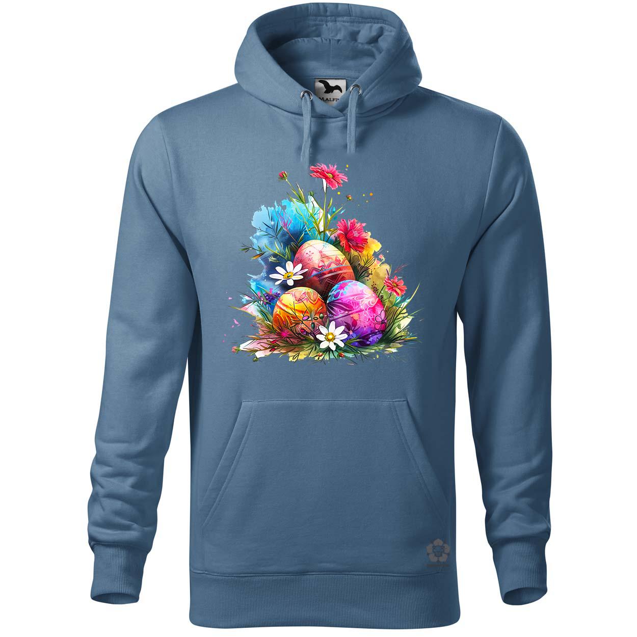 Vízfesték tojások v3 egyedi  pulóver 