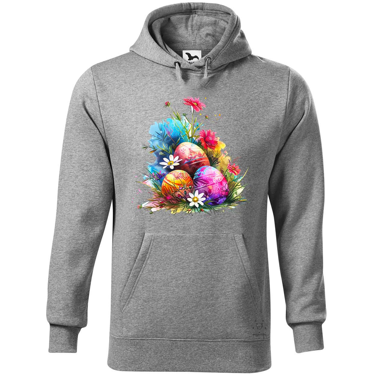 Vízfesték tojások v3 egyedi  pulóver 