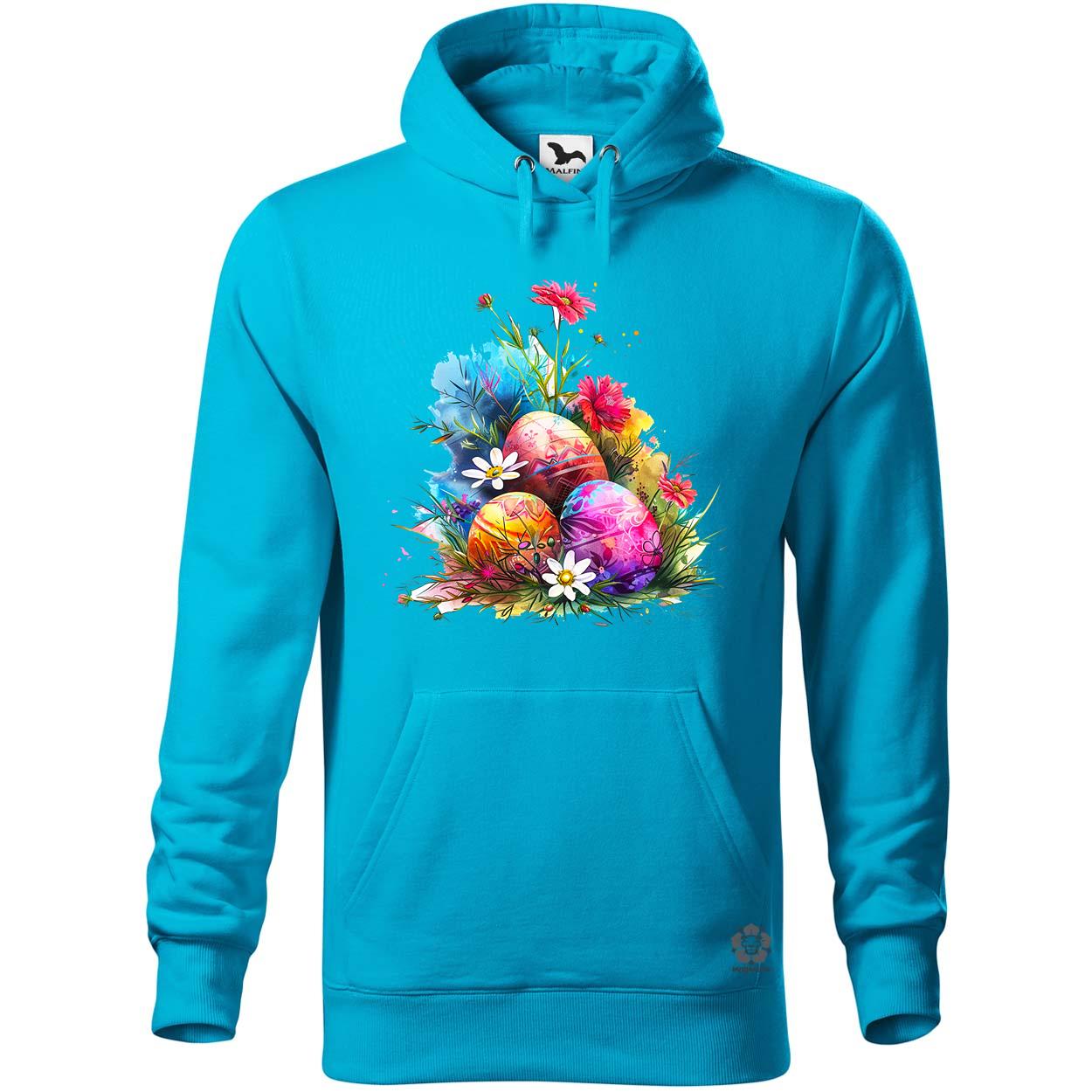 Vízfesték tojások v3 egyedi  pulóver 