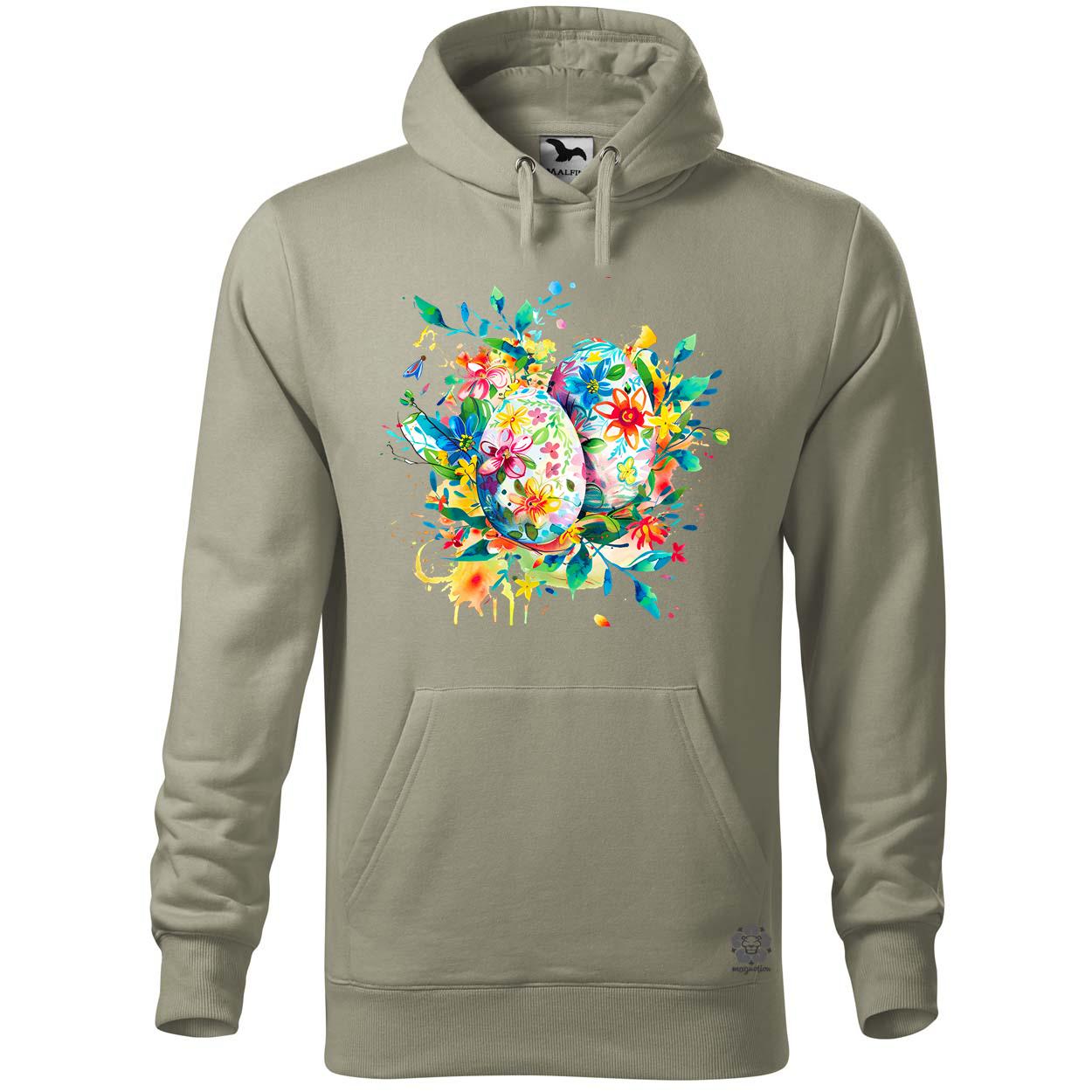 Vízfesték tojások v4 egyedi  pulóver 