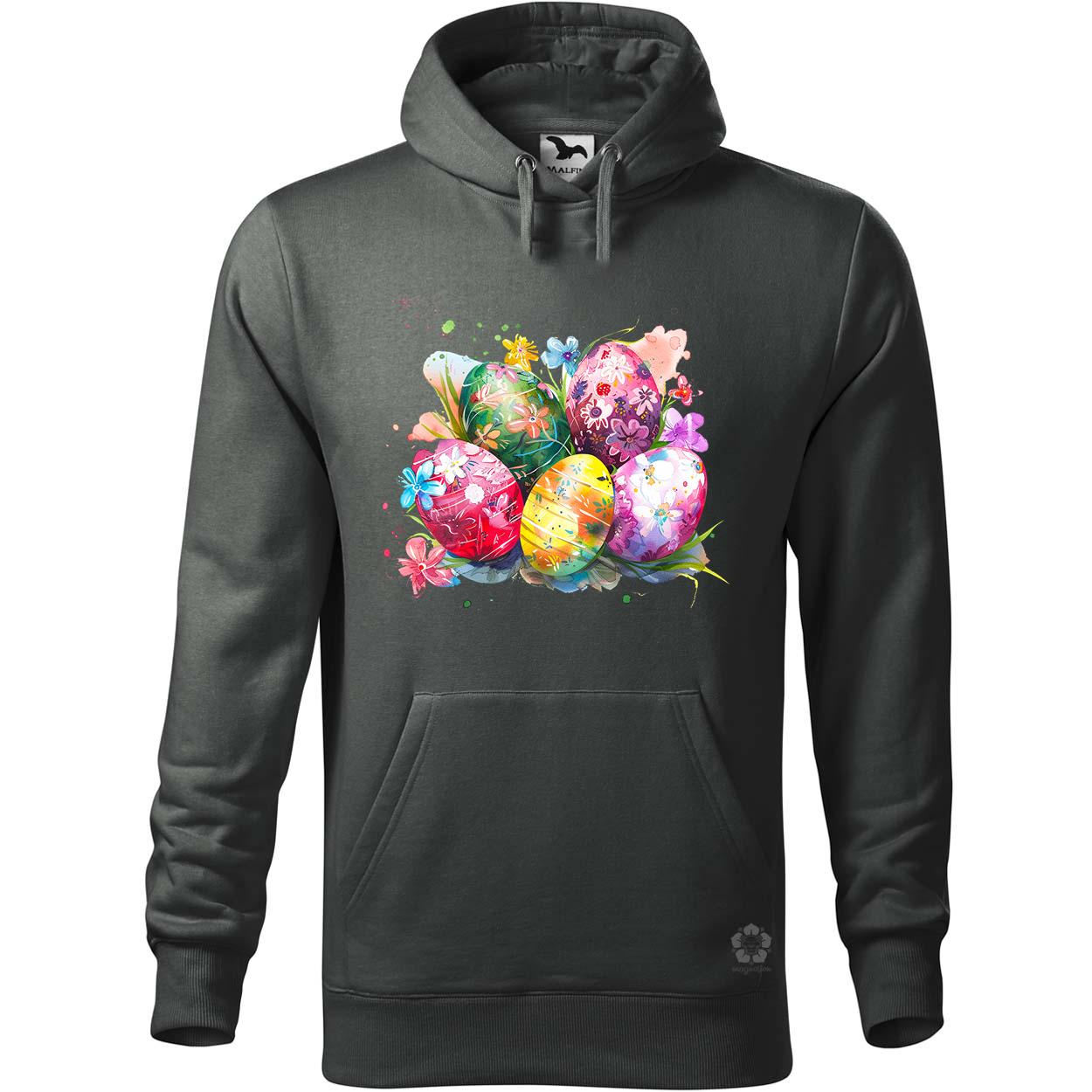 Vízfesték tojások v7 egyedi  pulóver 