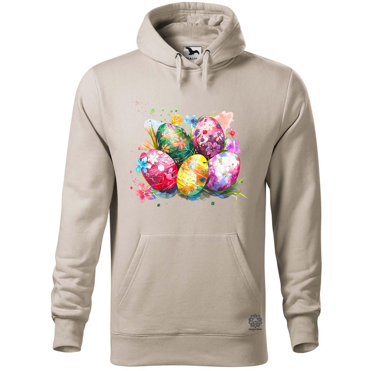 Vízfesték tojások v7 egyedi  pulóver 