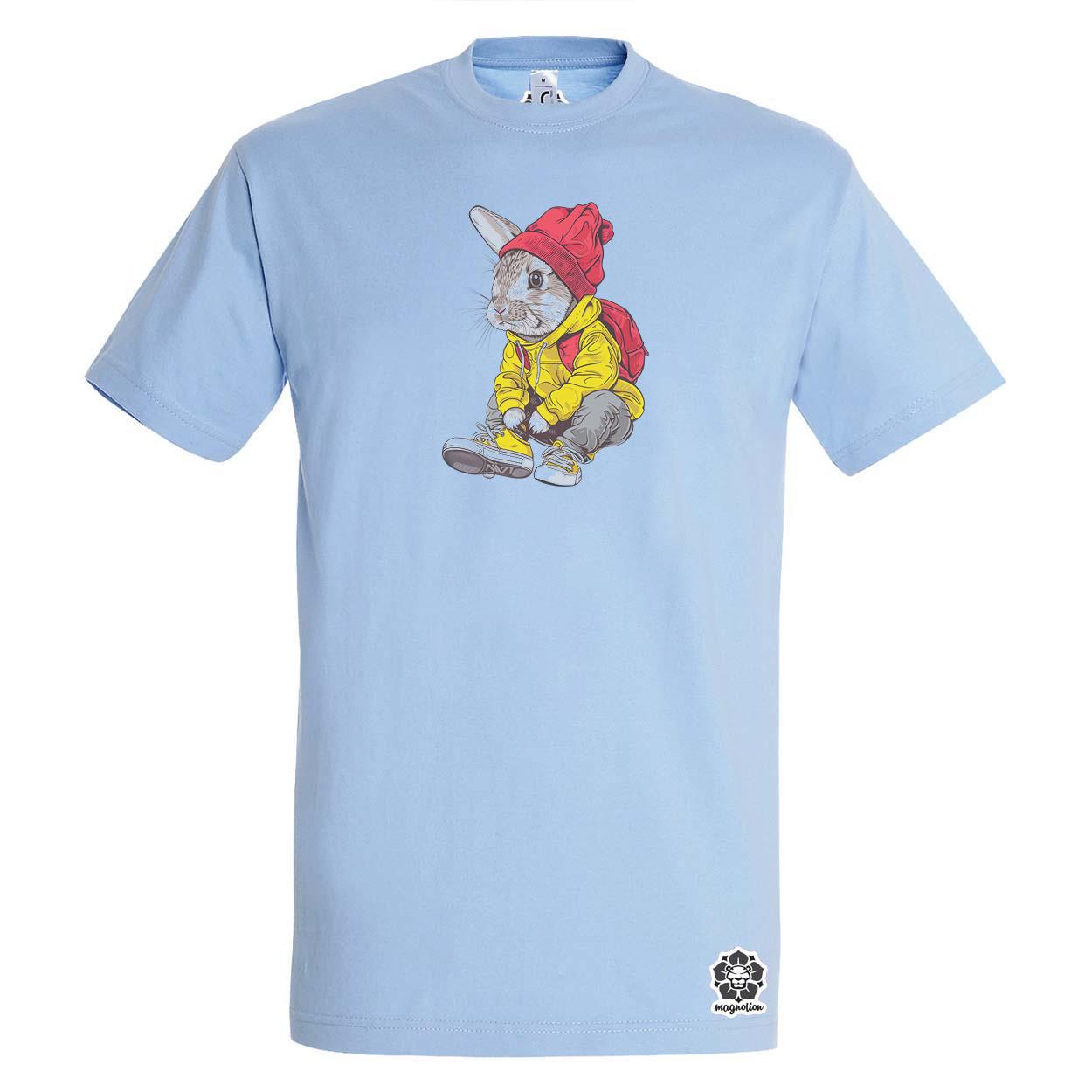 Hip Hop nyuszi v12 egyedi póló 