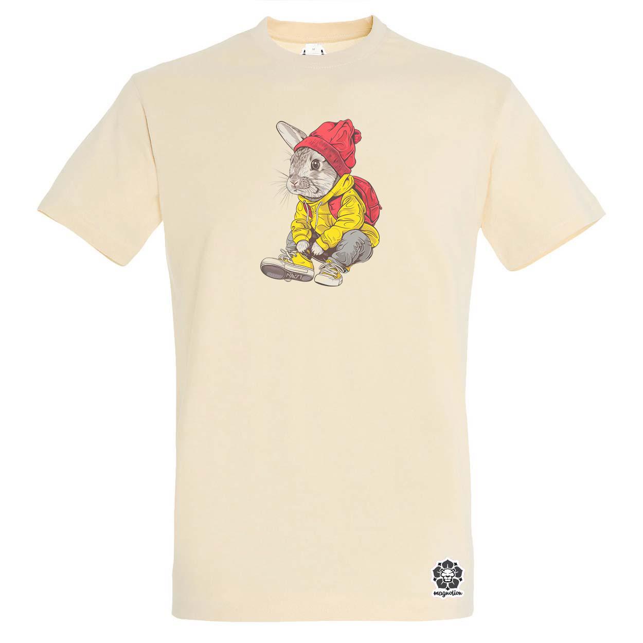 Hip Hop nyuszi v12 egyedi póló 
