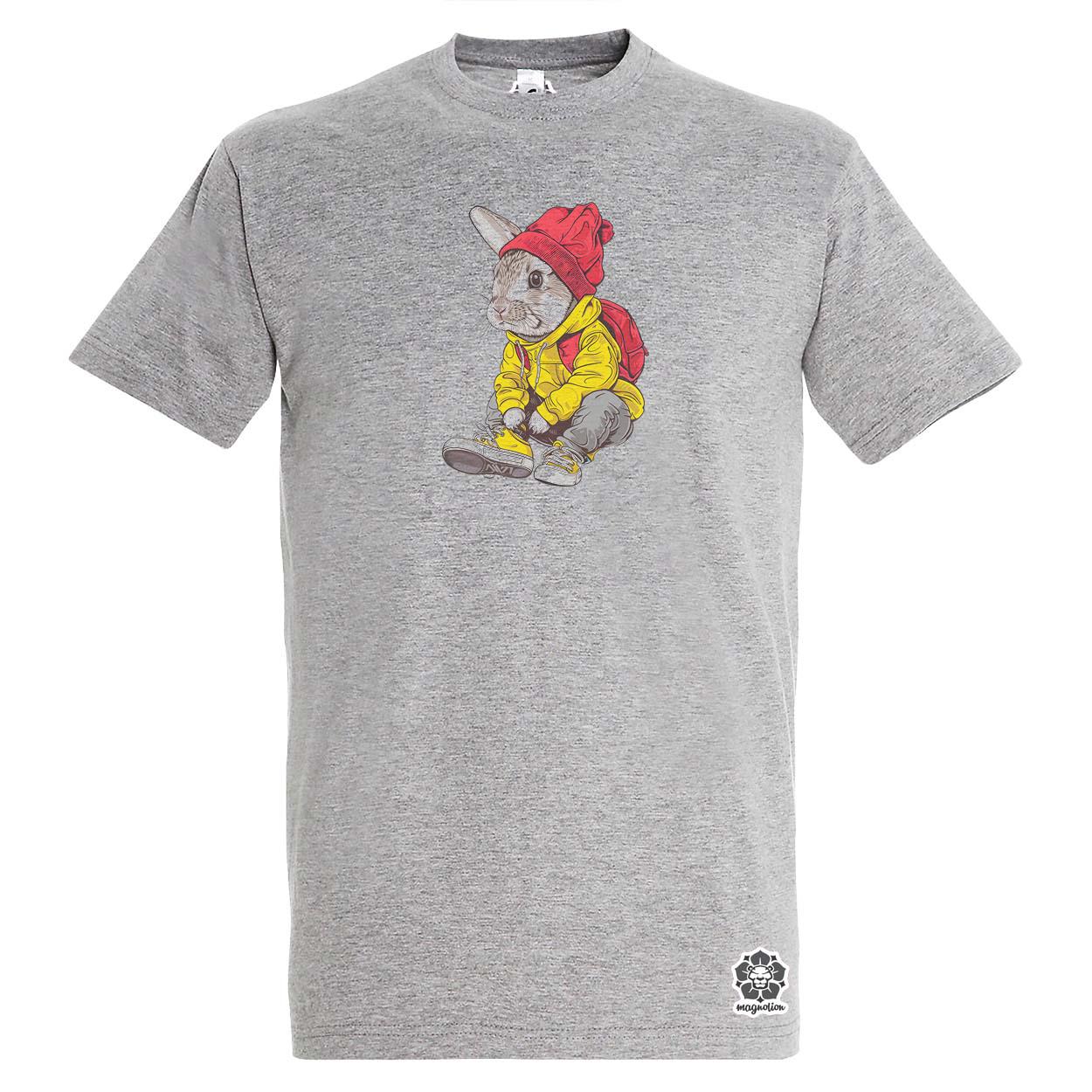 Hip Hop nyuszi v12 egyedi póló 