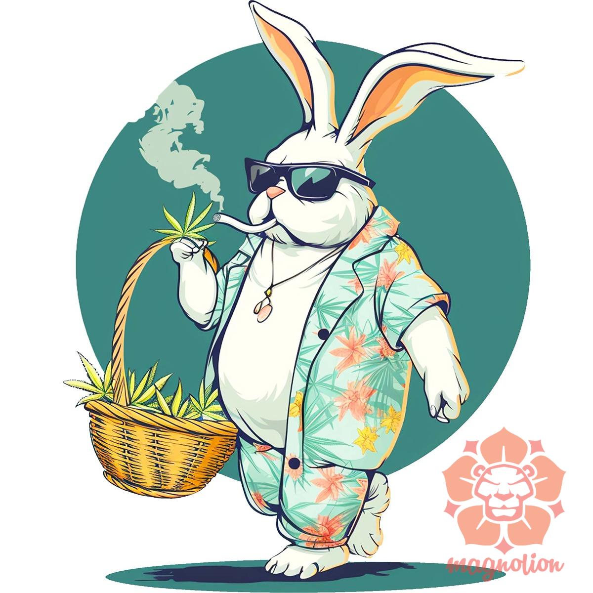 Weed nyuszi v5 egyedi póló 