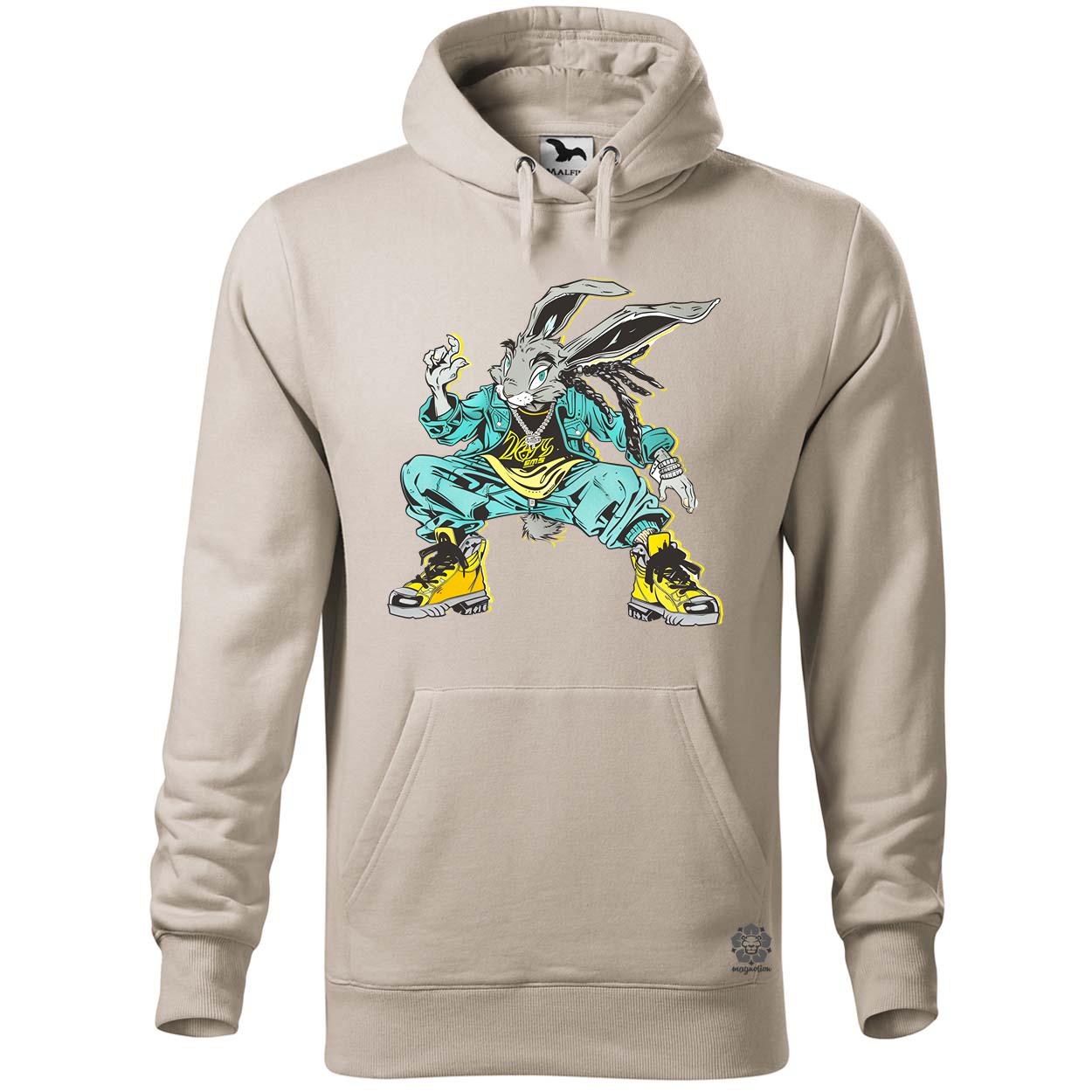Hip Hop nyuszi v10 egyedi  pulóver 