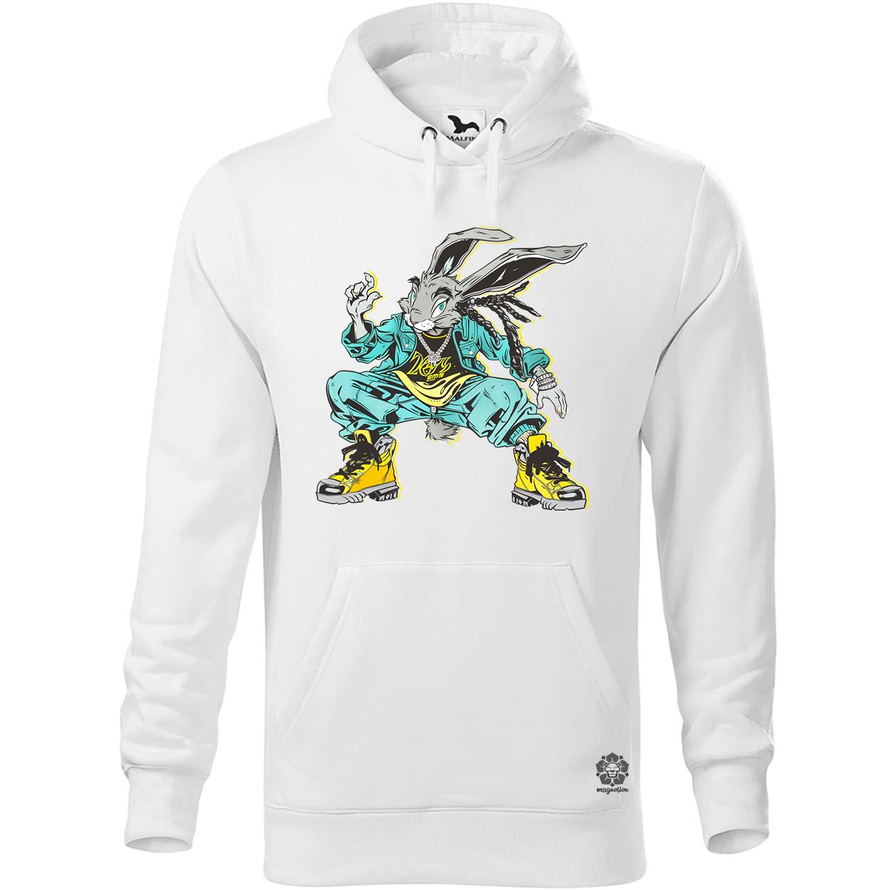 Hip Hop nyuszi v10 egyedi  pulóver 