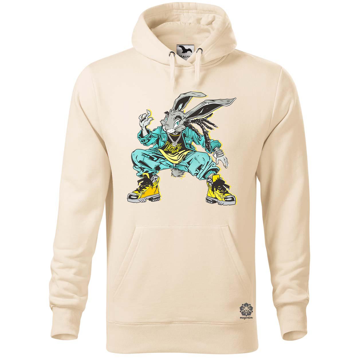 Hip Hop nyuszi v10 egyedi  pulóver 