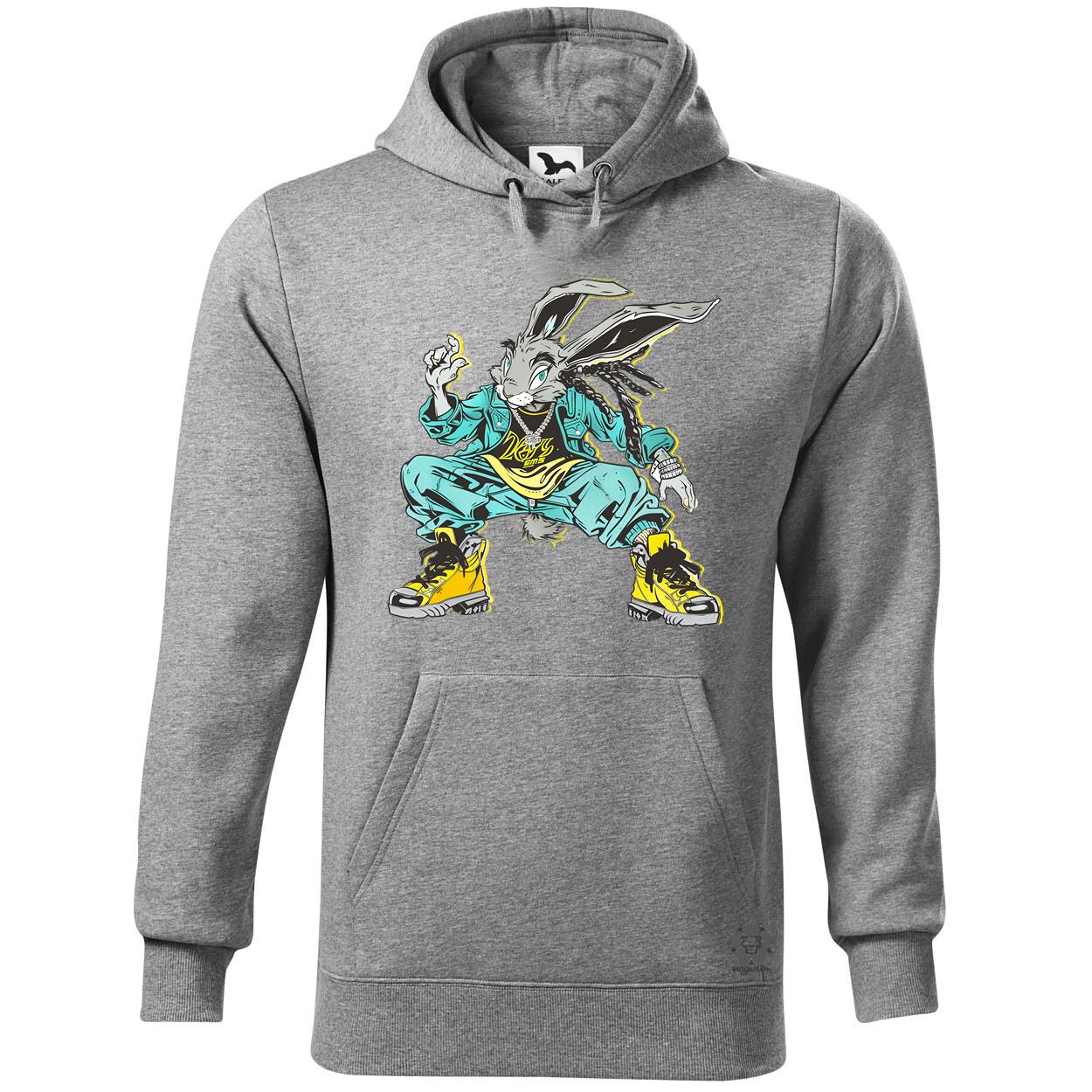 Hip Hop nyuszi v10 egyedi  pulóver 