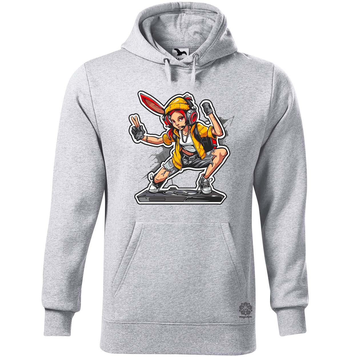 Hip Hop nyuszi v11 egyedi  pulóver 