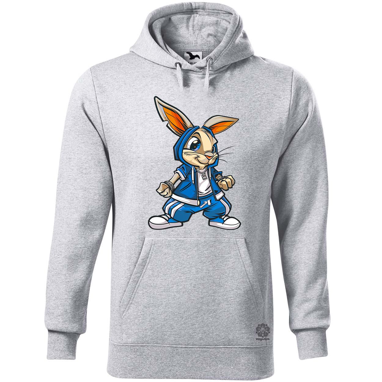 Hip Hop nyuszi v13 egyedi  pulóver 