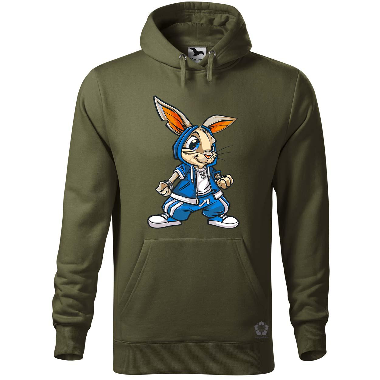 Hip Hop nyuszi v13 egyedi  pulóver 