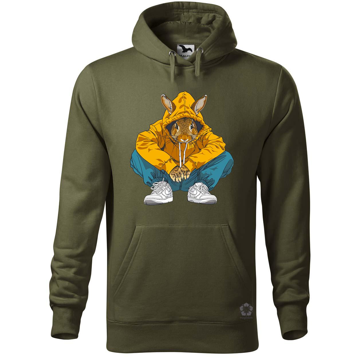 Hip Hop nyuszi v14 egyedi  pulóver 
