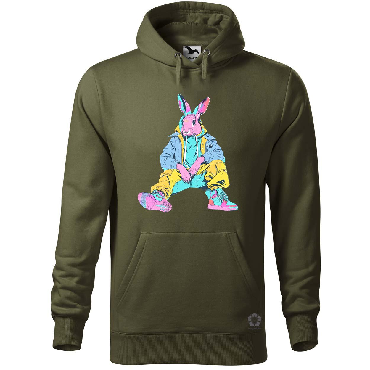 Hip Hop nyuszi v17 egyedi  pulóver 