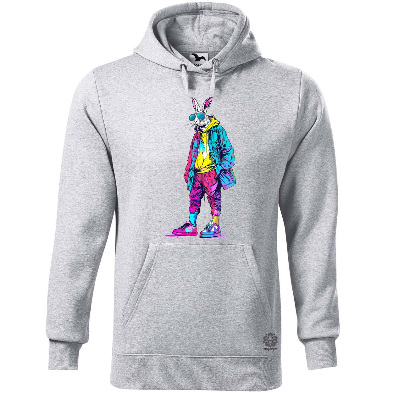 Hip Hop nyuszi v18 egyedi  pulóver 