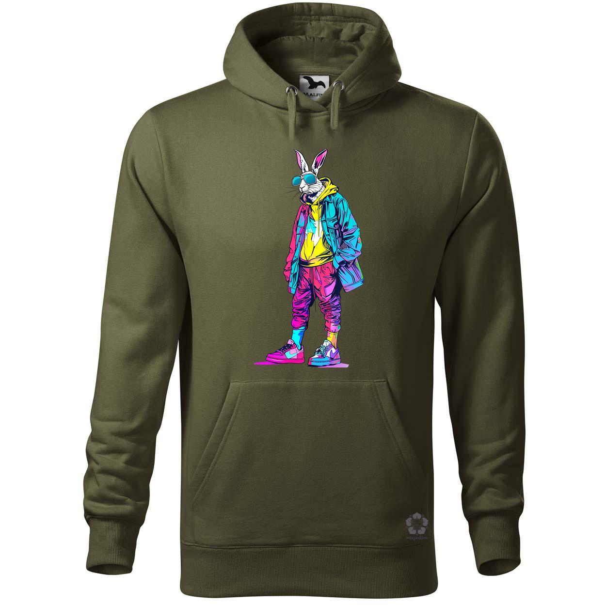 Hip Hop nyuszi v18 egyedi  pulóver 
