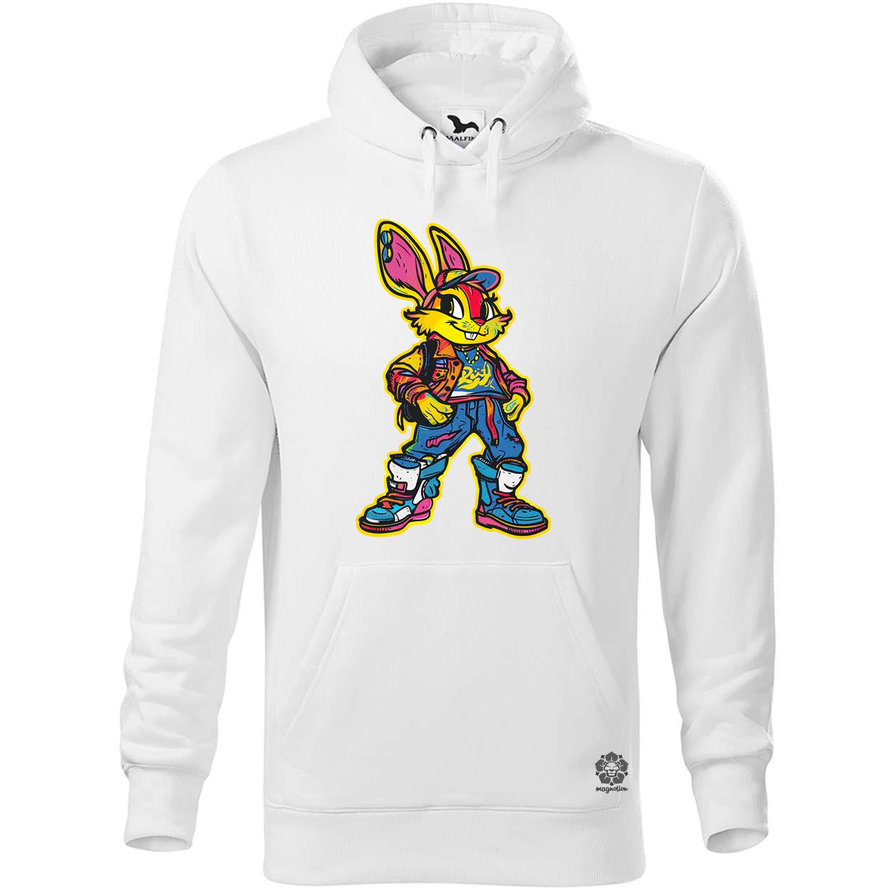 Hip Hop nyuszi v19 egyedi  pulóver 