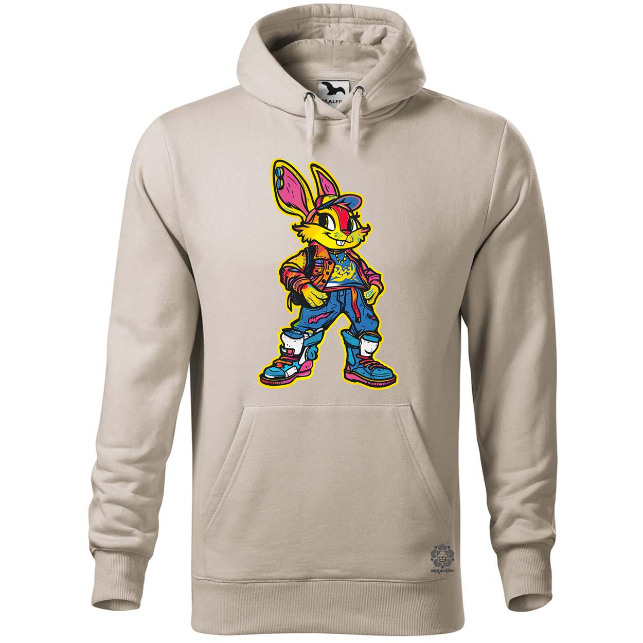 Hip Hop nyuszi v19 egyedi  pulóver 