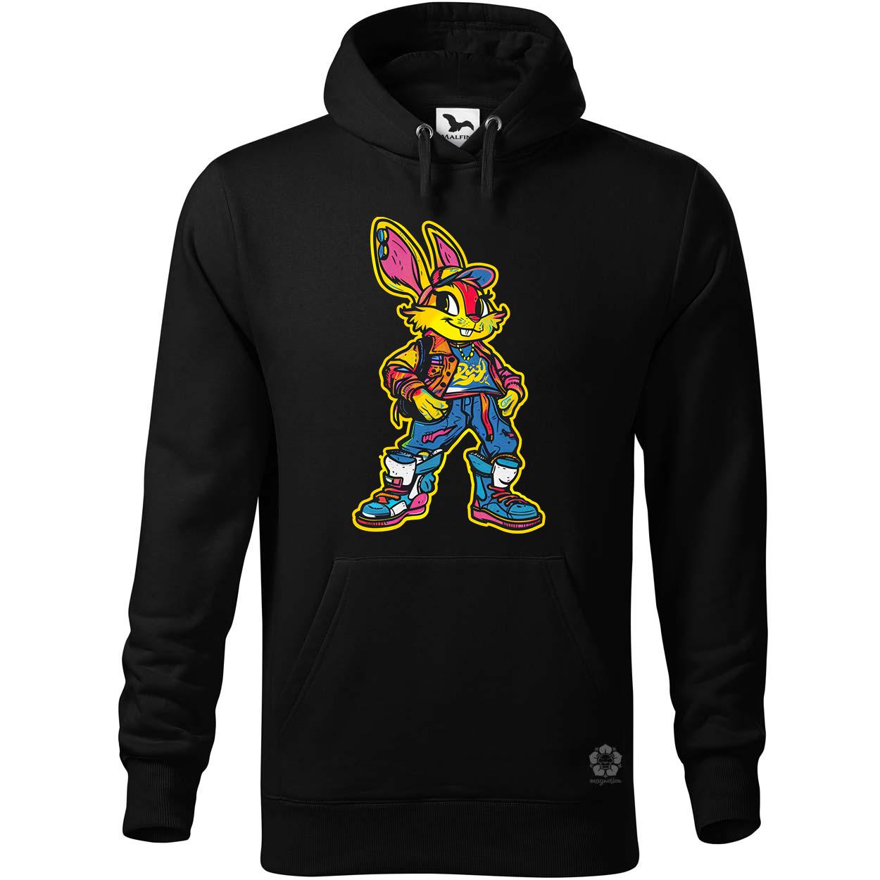 Hip Hop nyuszi v19 egyedi  pulóver 