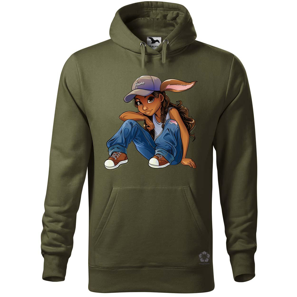 Hip Hop nyuszi v8 egyedi  pulóver 