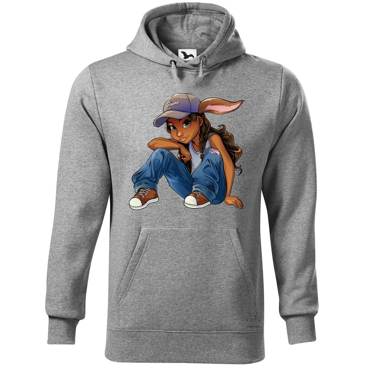 Hip Hop nyuszi v8 egyedi  pulóver 