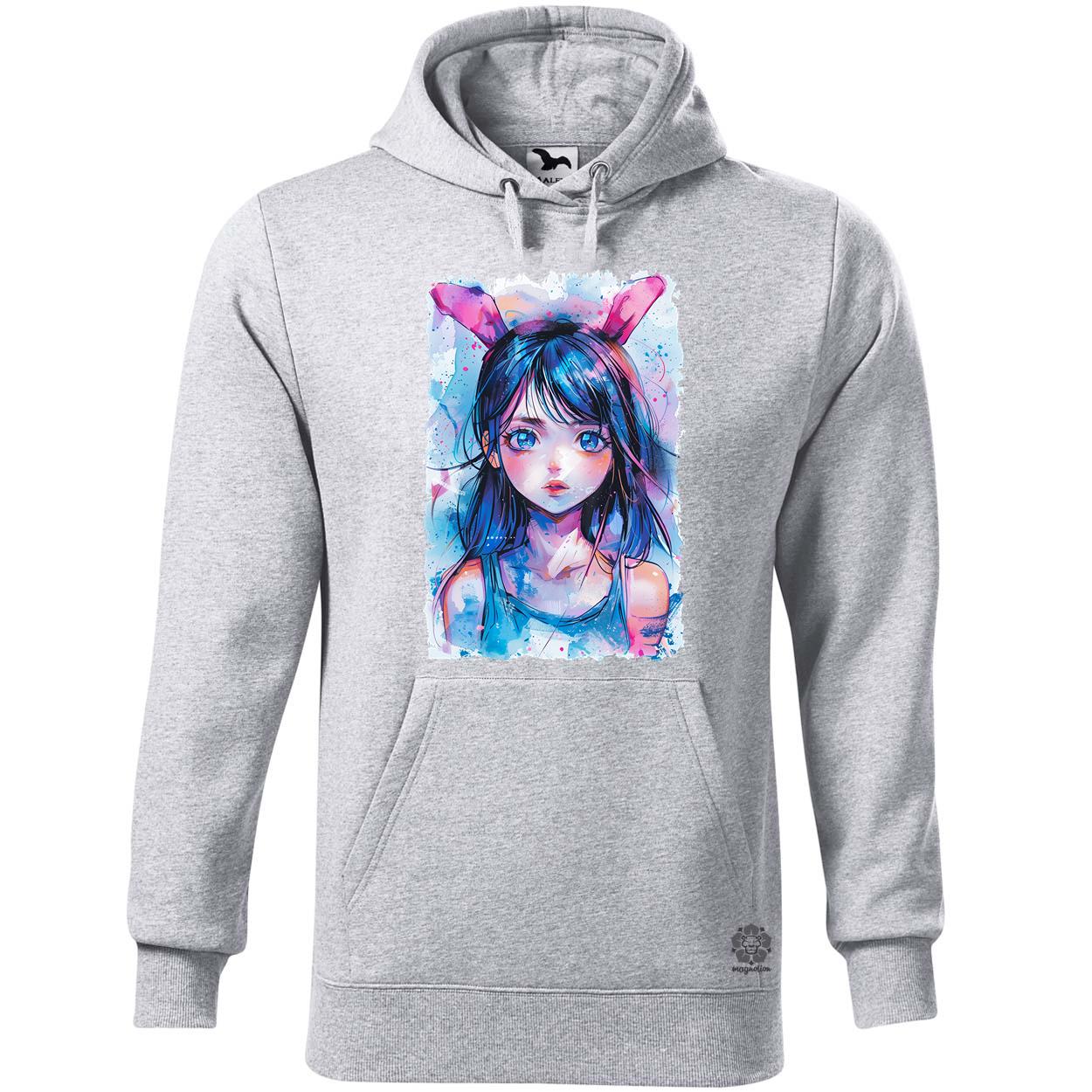 Manga nyuszi lány v4 egyedi  pulóver 
