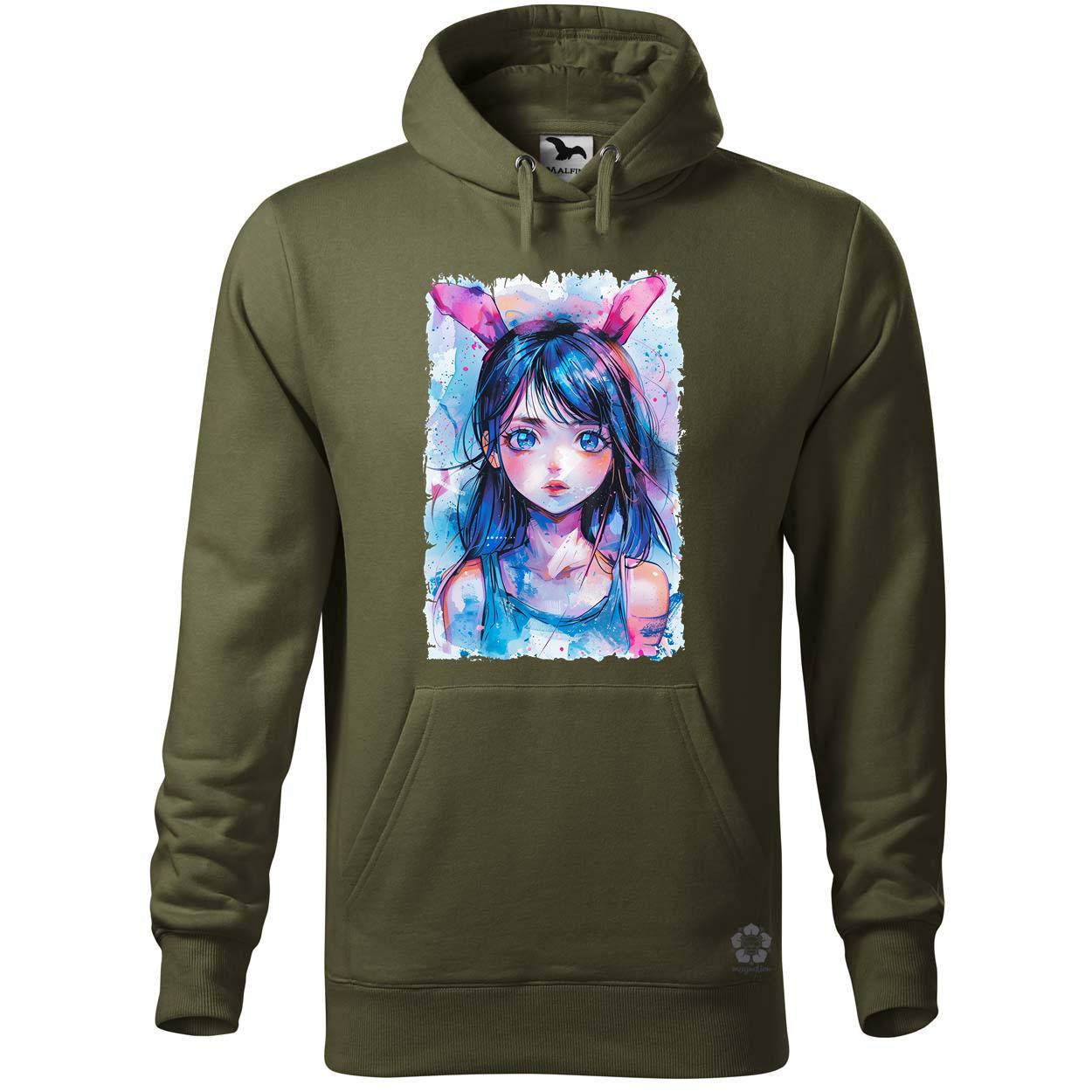 Manga nyuszi lány v4 egyedi  pulóver 