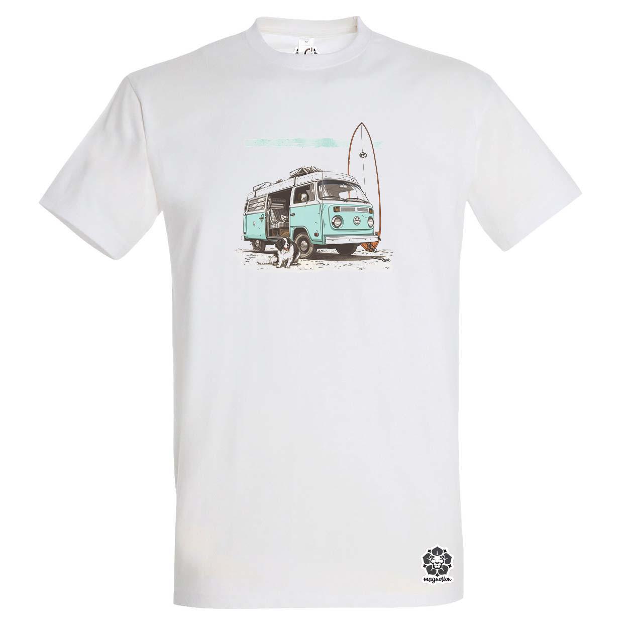 Campervan vibe v1 egyedi póló 