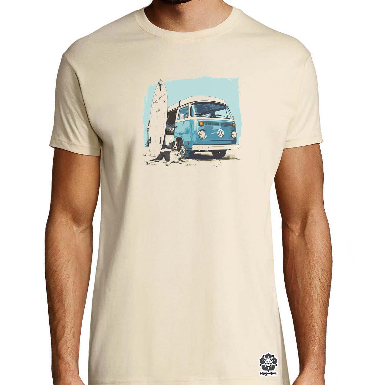 Campervan vibe v2 egyedi póló 
