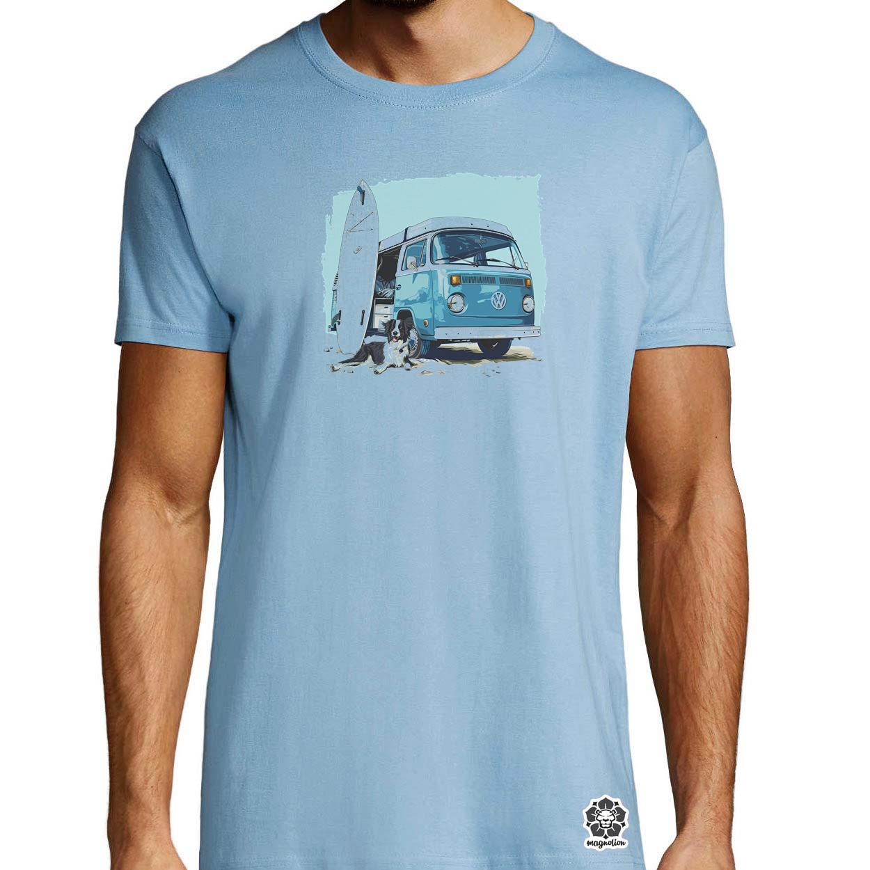 Campervan vibe v2 egyedi póló 