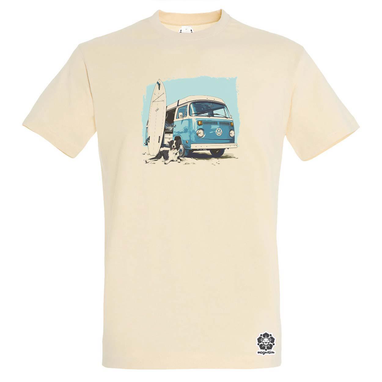 Campervan vibe v2 egyedi póló 