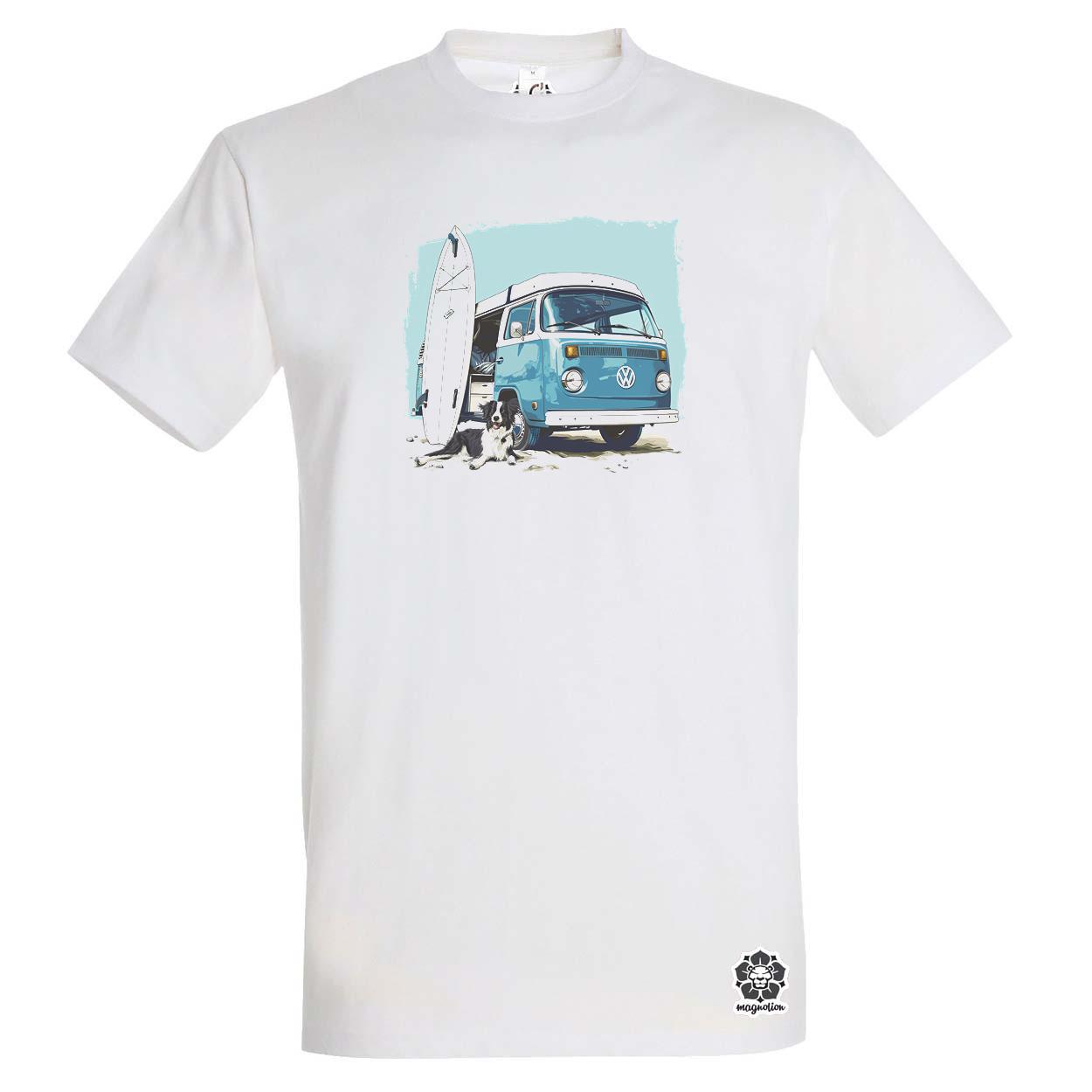 Campervan vibe v2 egyedi póló 