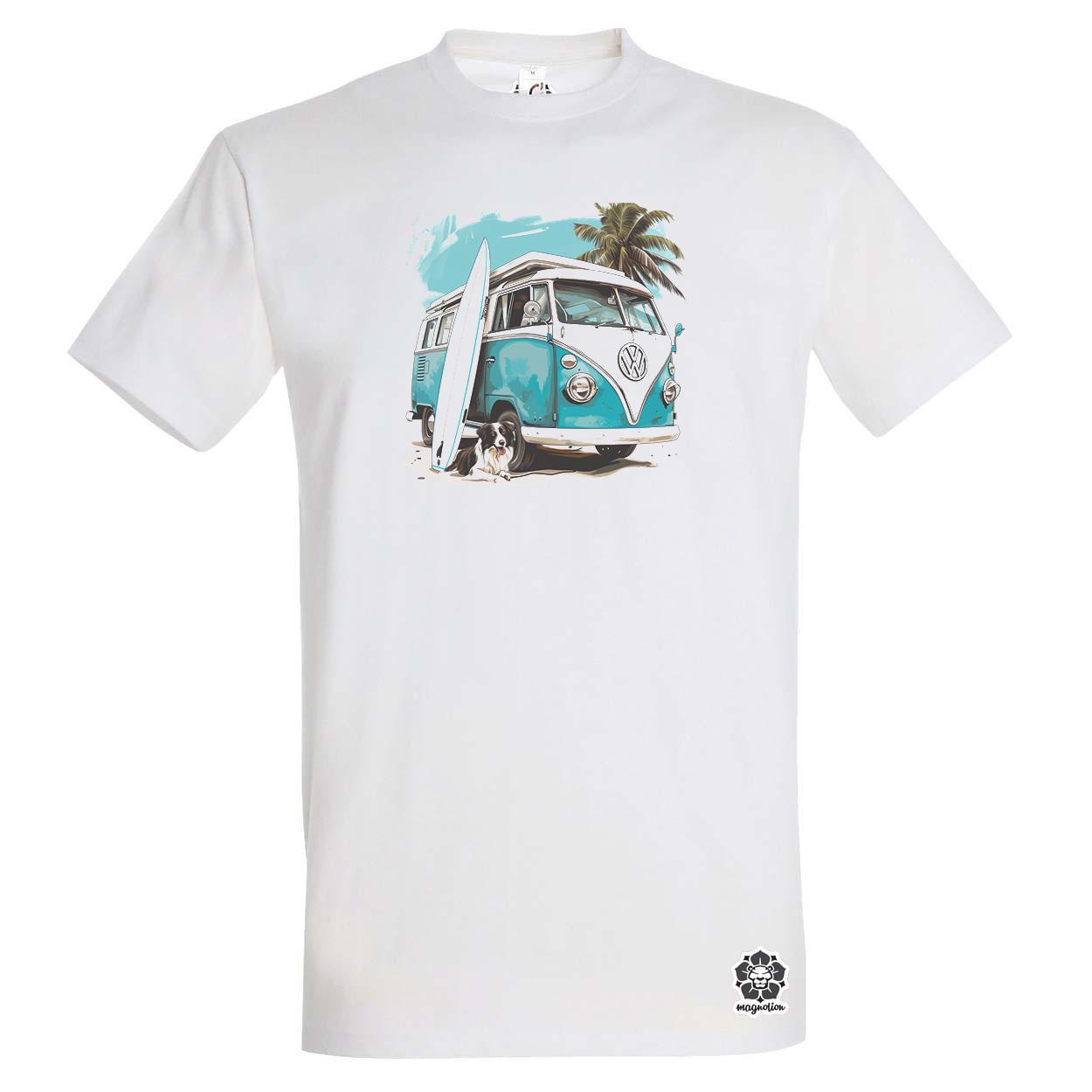 Campervan vibe v3 egyedi póló 