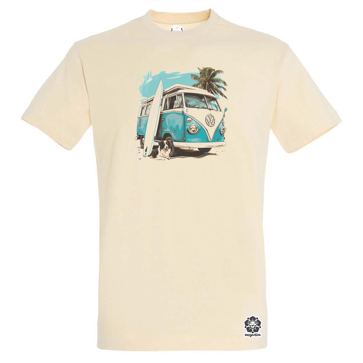 Campervan vibe v3 egyedi póló 