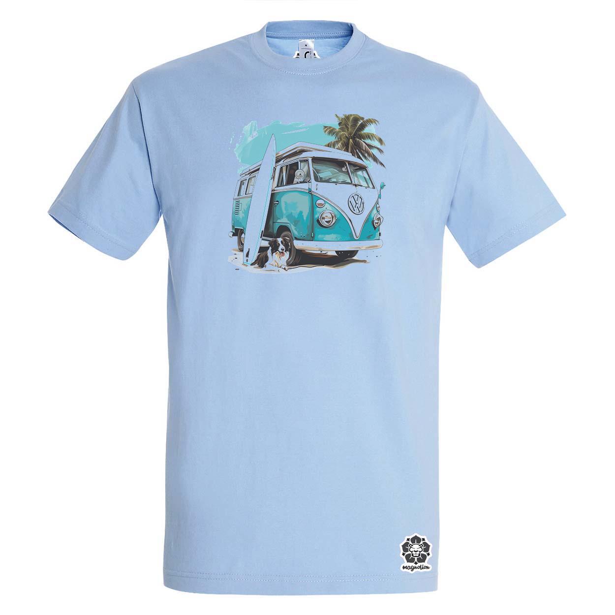 Campervan vibe v3 egyedi póló 