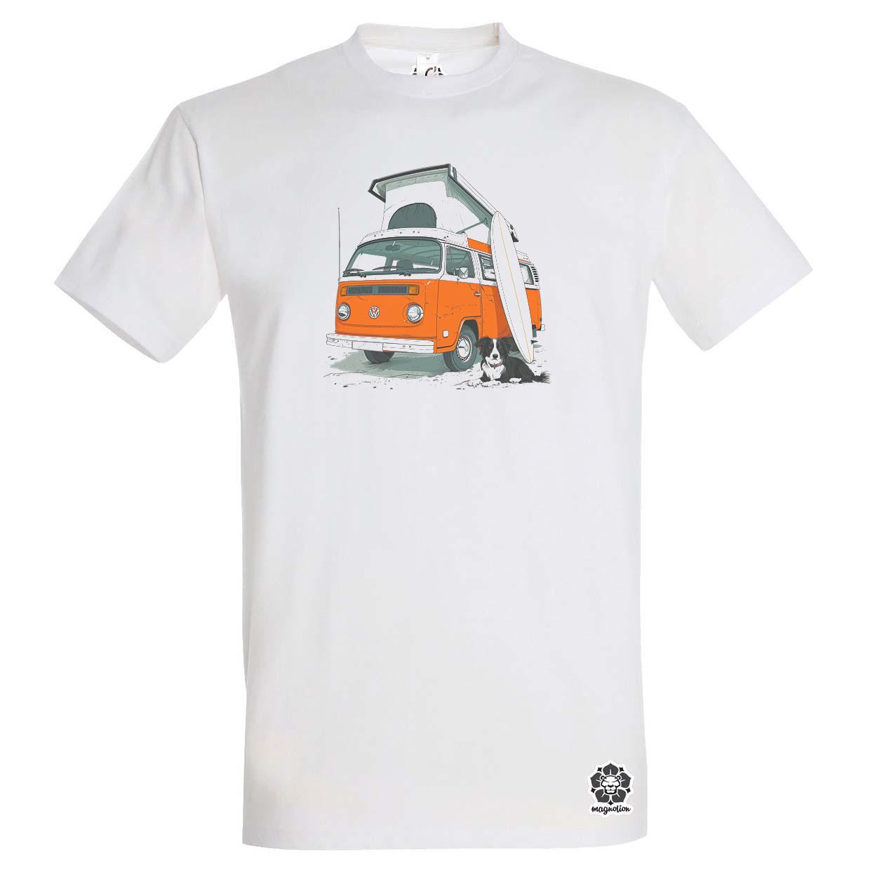 Campervan vibe v5 egyedi póló 