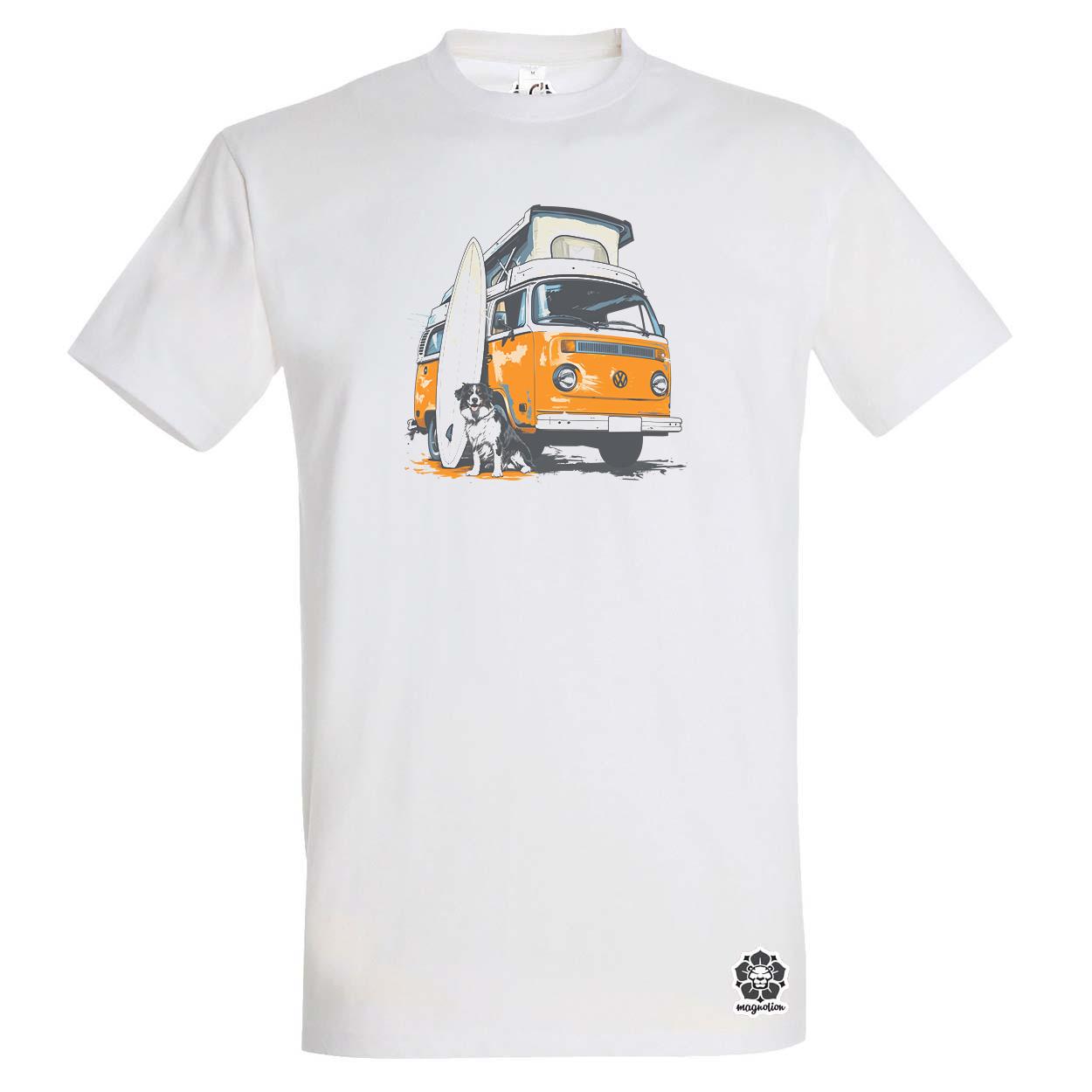 Campervan vibe v6 egyedi póló 