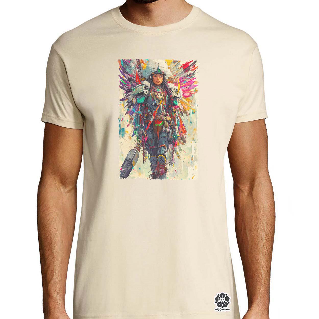 Art Nouveau amerikai őslakos v1 egyedi póló 
